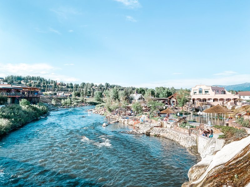 View of Pagosa Springs