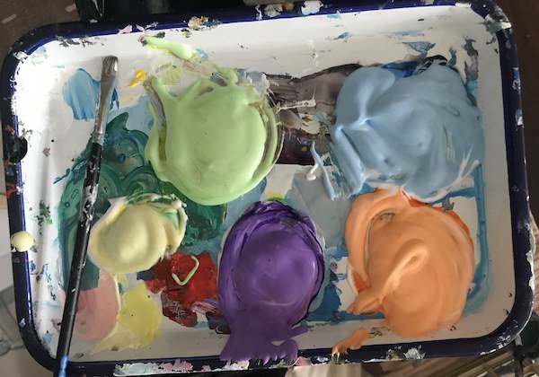 Puffy Paints Amore Art Project